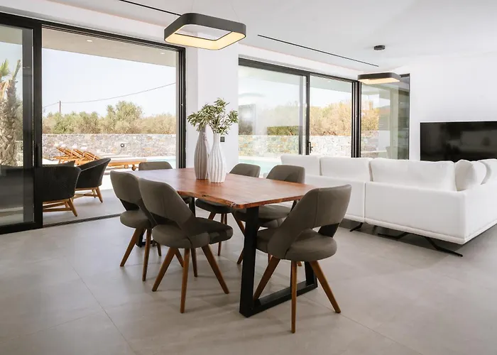 Vila Evi & Eugenia - 3bd Luxury By Temma Hersonissos (Crete)