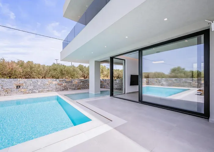 Vila Evi & Eugenia - 3bd Luxury By Temma Hersonissos (Crete)